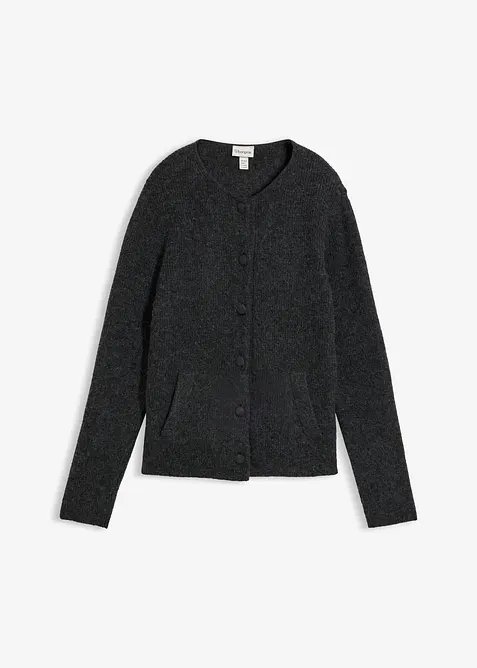 Cardigan in maglia a coste, bonprix