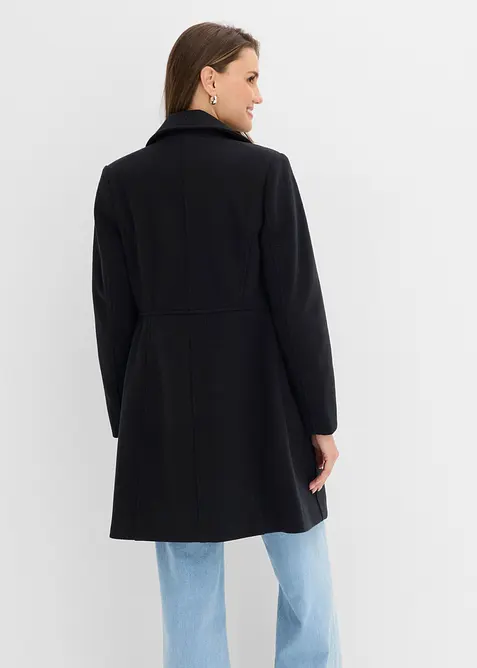 Cappotto corto in simil lana, bonprix