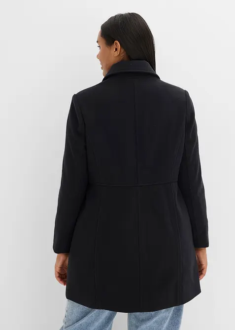 Cappotto corto in simil lana, bonprix