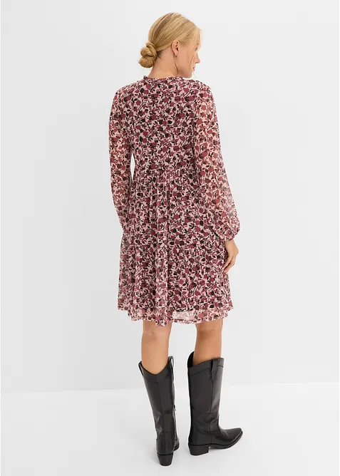 Abito di jersey in mesh fine, bonprix