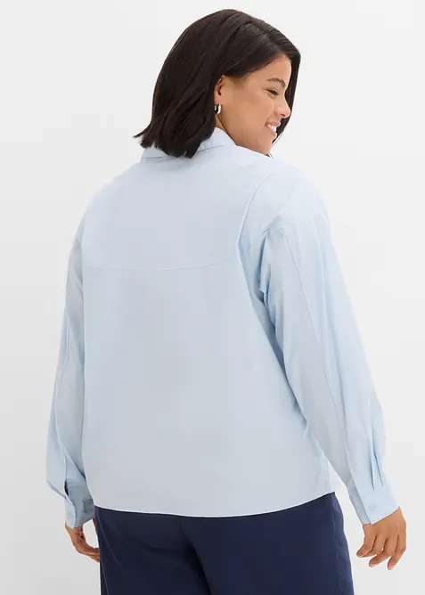 Camicia in misto cotone, bonprix