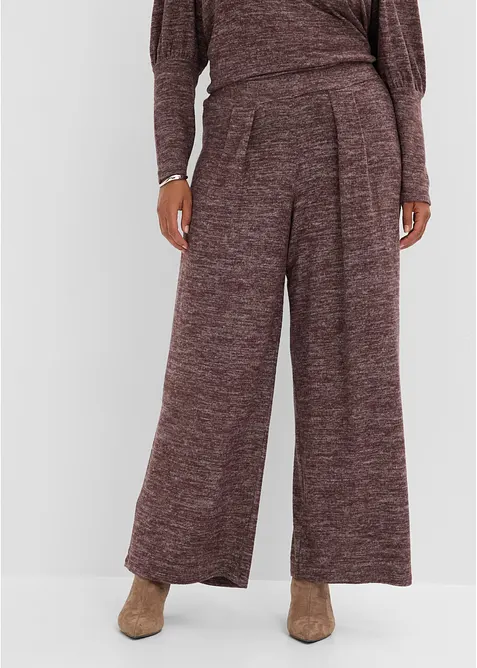 Pantaloni con elastico in vita in morbida viscosa, bonprix