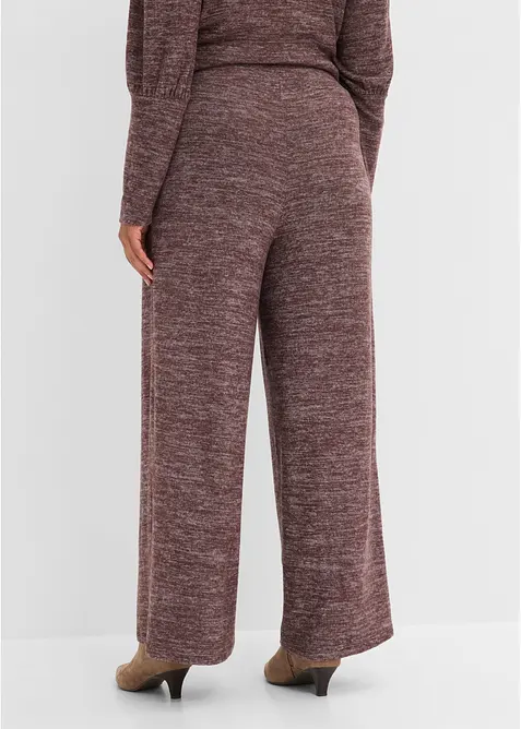 Pantaloni con elastico in vita in morbida viscosa, bonprix