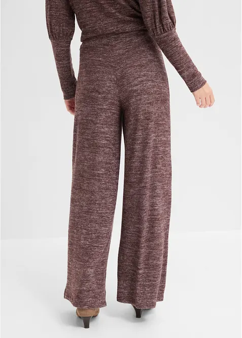 Pantaloni con elastico in vita in morbida viscosa, bonprix