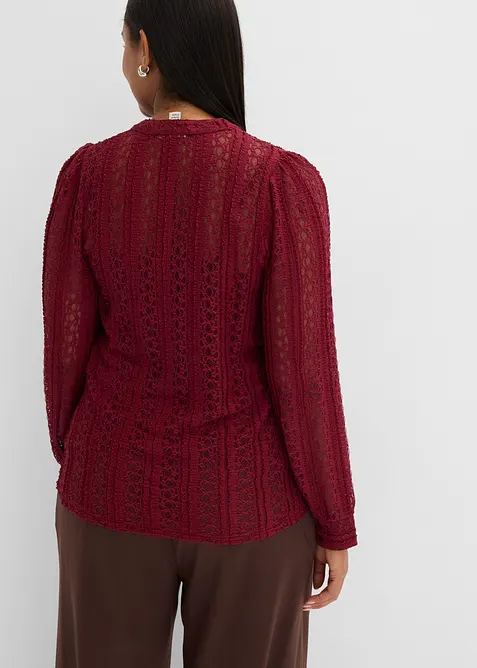 Blusa in jersey con top (set 2 pezzi), bonprix