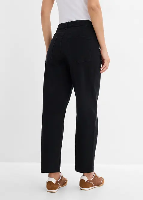 Pantaloni barrel in misto cotone, bonprix