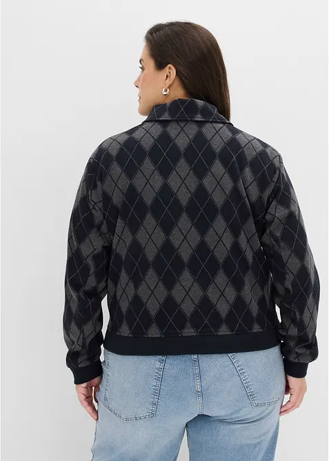Bomber in simil lana, bonprix