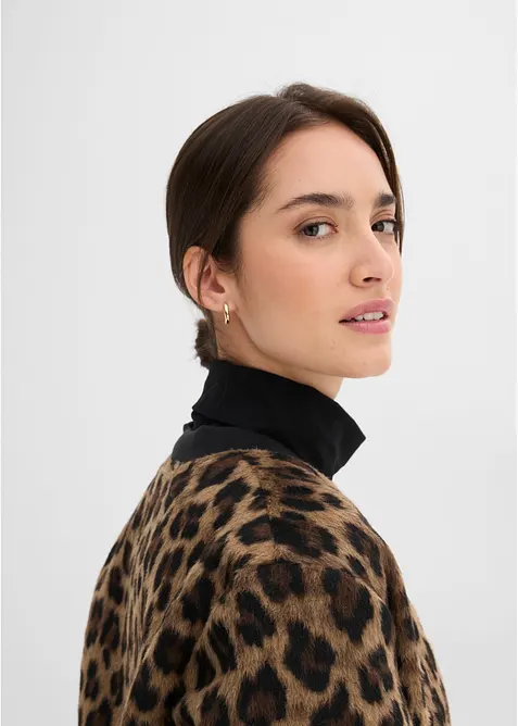 Bomber in simil lana, bonprix