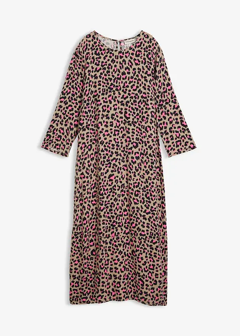 Abito midi in viscosa fluida, bonprix