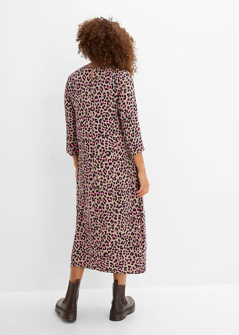 Abito midi in viscosa fluida, bonprix