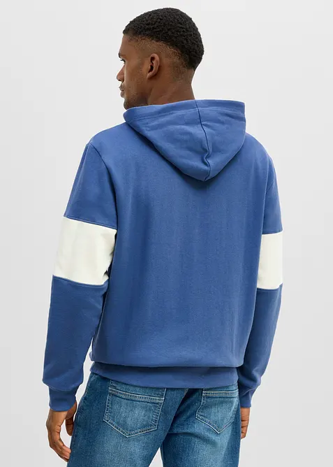 Felpa regular fit con zip e cappuccio, bonprix