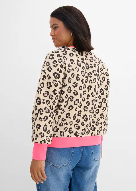 Felpa in misto cotone, bonprix