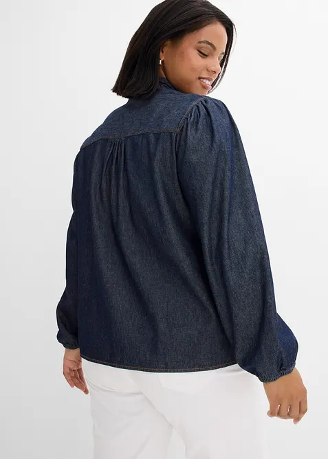 Camicia di jeans in cotone biologico, bonprix