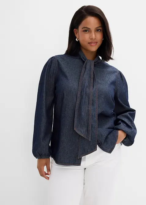 Camicia di jeans in cotone biologico, bonprix