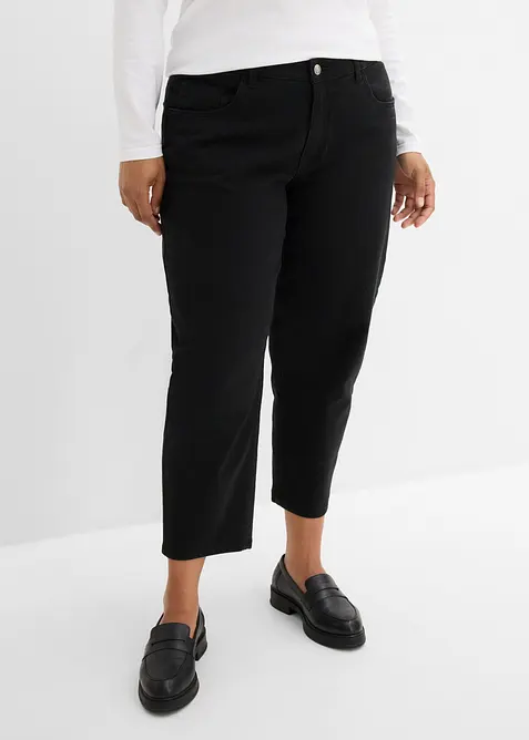 Pantaloni barrel in misto cotone, bonprix