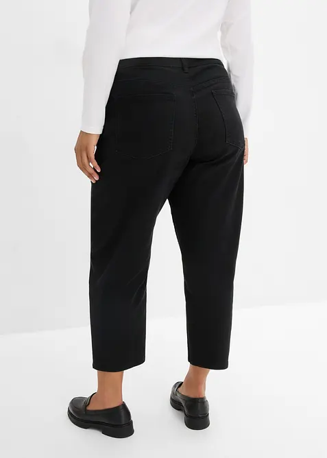 Pantaloni barrel in misto cotone, bonprix