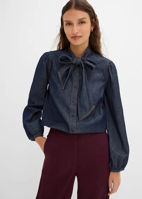 Camicia di jeans in cotone biologico, bonprix