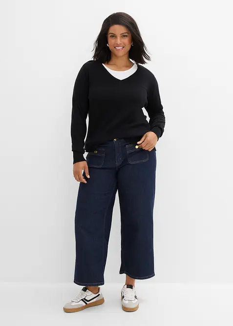 Jeans wide leg, bonprix