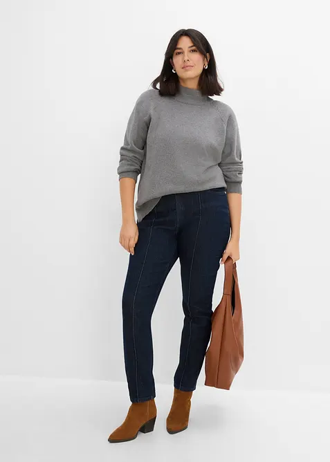 Jeans skinny, vita alta, bonprix