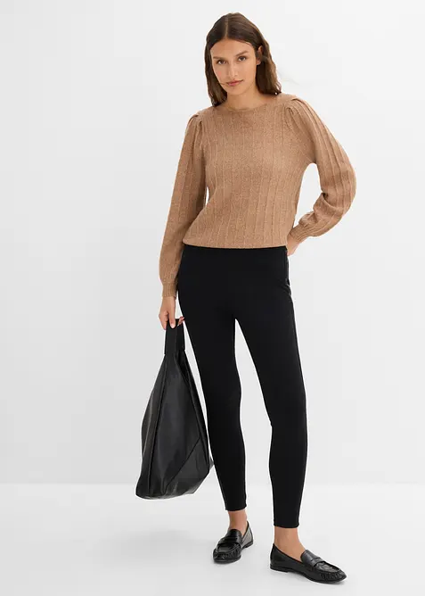 Leggings in punto di Roma, bonprix