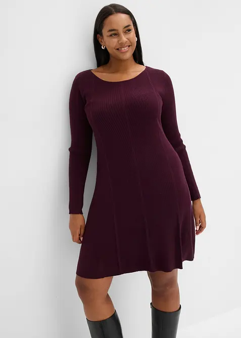 Abito in maglia di misto viscosa, bonprix