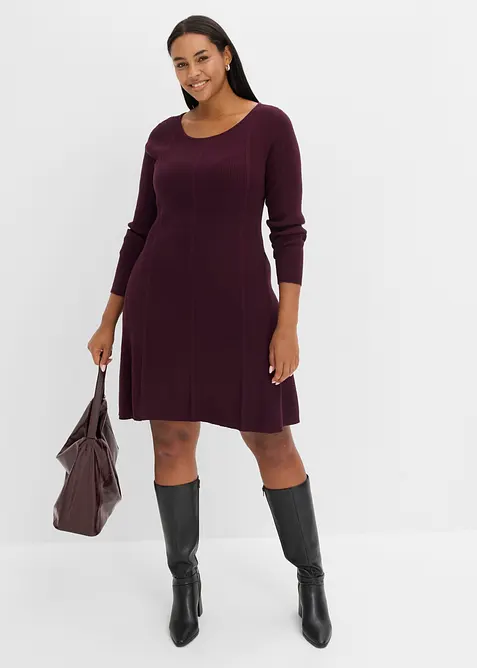 Abito in maglia di misto viscosa, bonprix