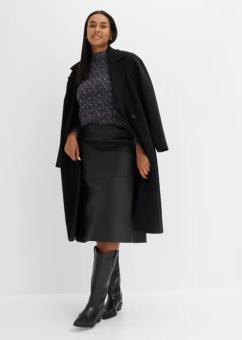 Maglia a maniche lunghe in fine mesh, bonprix