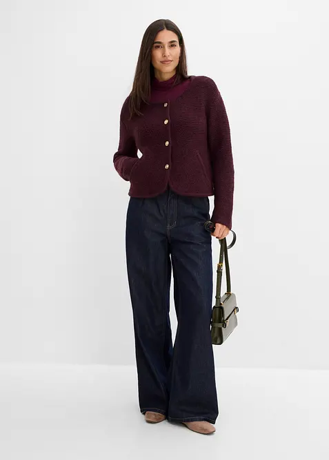 Cardigan dal taglio ampio, bonprix