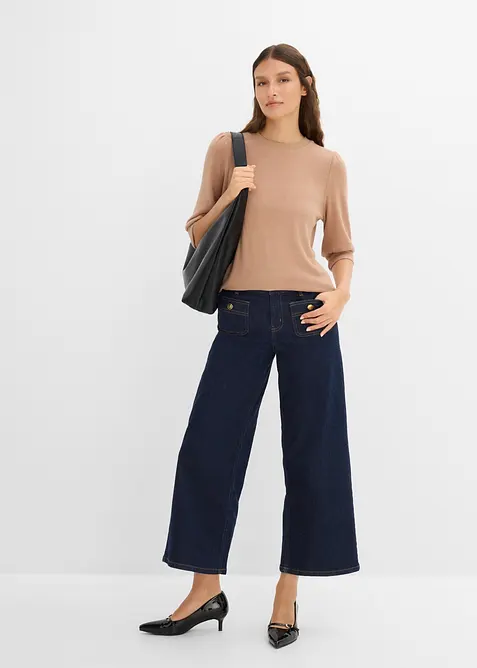 Maglia in misto viscosa morbido, bonprix