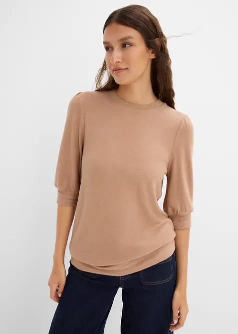 Maglia in misto viscosa morbido, bonprix