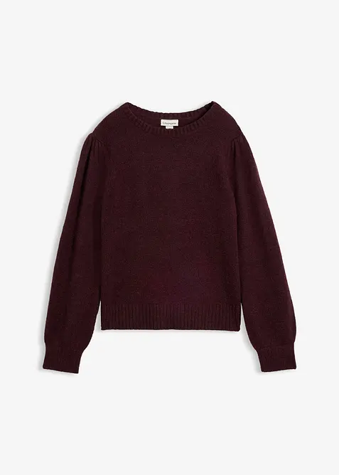 Maglione con maniche a sbuffo, bonprix