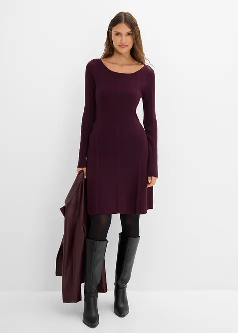 Abito in maglia di misto viscosa, bonprix