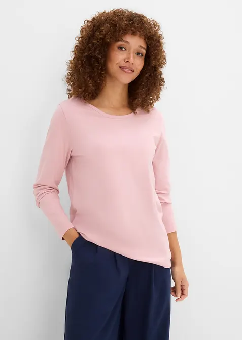 Maglia a maniche lunghe (pacco da 5), bonprix