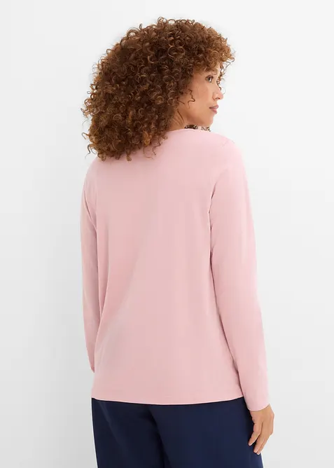 Maglia a maniche lunghe (pacco da 5), bonprix