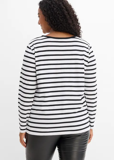 Maglia a maniche lunghe (pacco da 5), bonprix