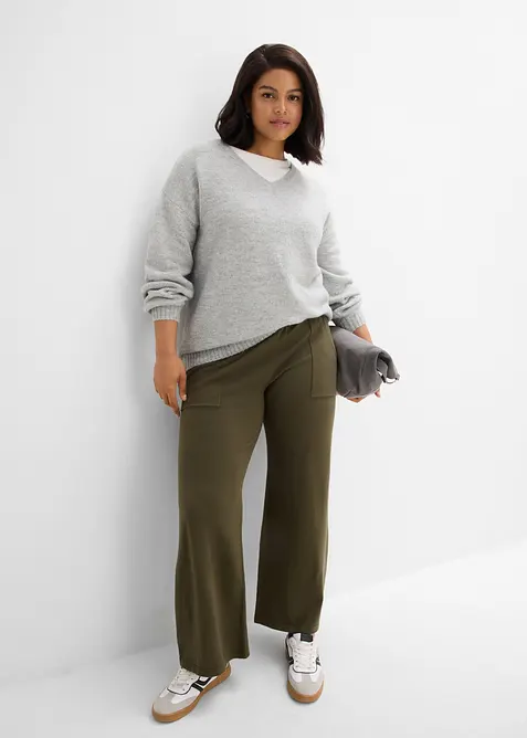 Pantaloni in maglia, bonprix