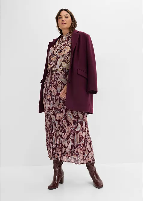 Gonna in chiffon con fantasia paisley, bonprix