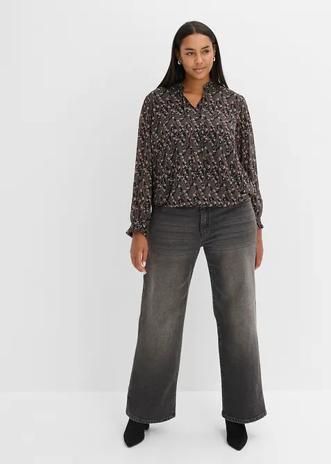 Blusa in chiffon leggero, bonprix