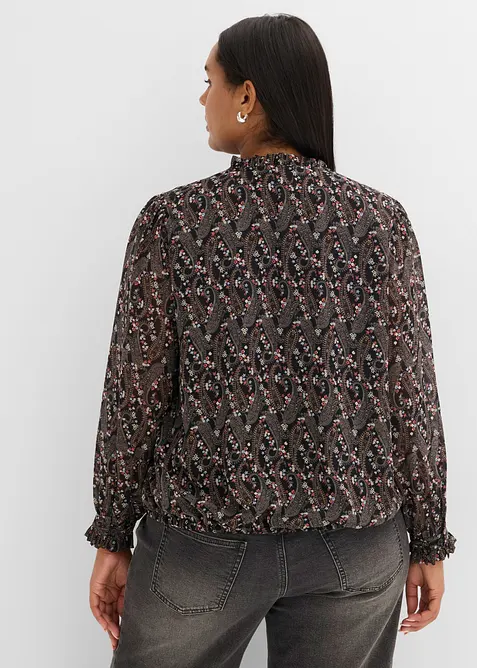 Blusa in chiffon leggero, bonprix