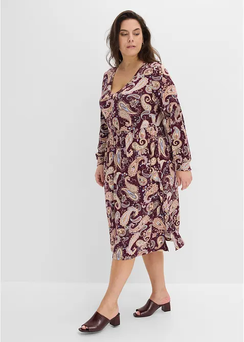 Abito in morbido jersey di misto viscosa, bonprix