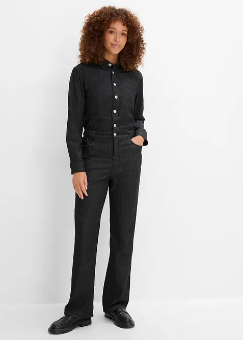 Tuta in jeans, bonprix