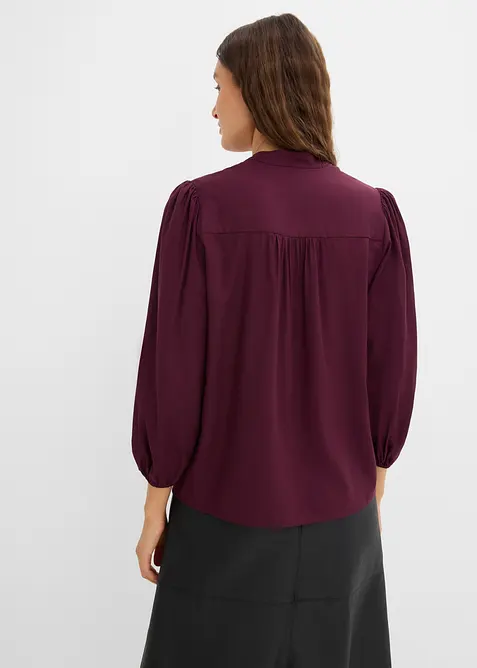 Blusa in misto lyocell fluido, bonprix