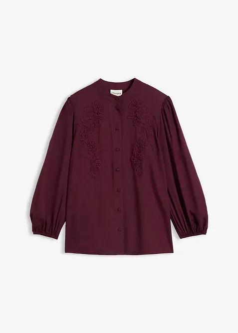 Blusa in misto lyocell fluido, bonprix
