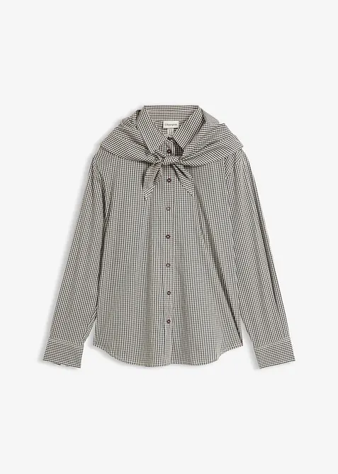 Camicia con sciarpina staccabile, bonprix