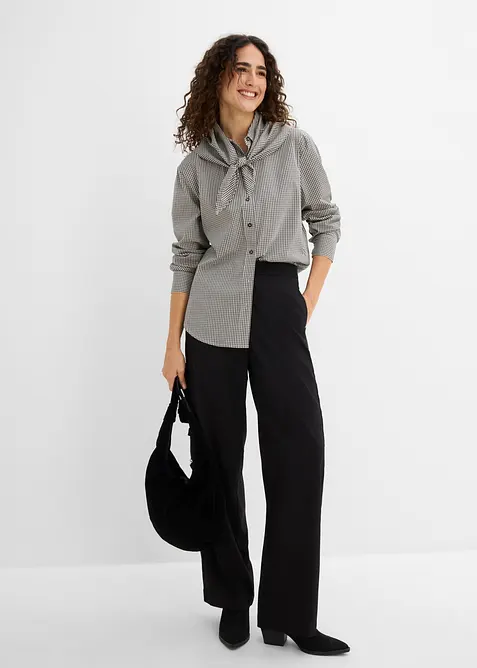 Camicia con sciarpina staccabile, bonprix