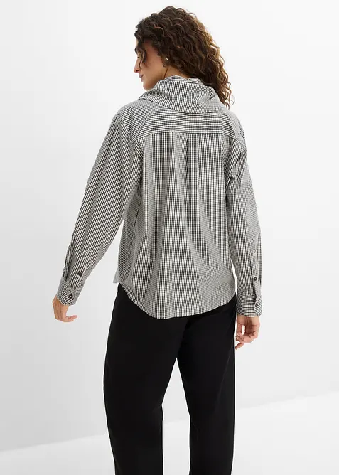 Camicia con sciarpina staccabile, bonprix