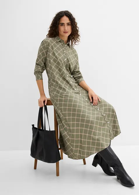 Abito in pura viscosa con tasche laterali, bonprix