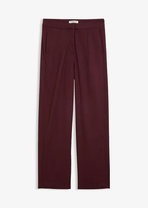Pantaloni barrel in misto viscosa, bonprix