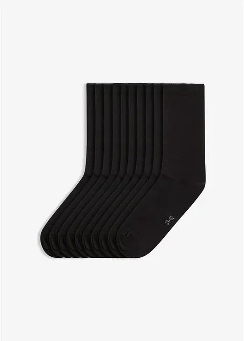 Calzini con bordo morbido (pacco da 10 paia), bonprix