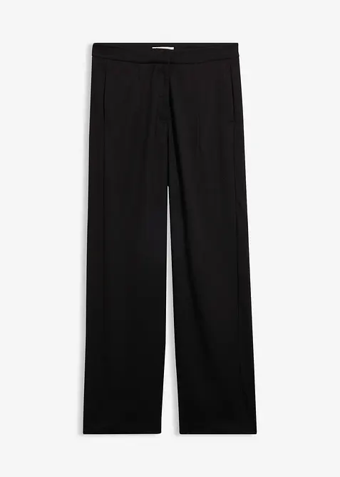 Pantaloni barrel in misto viscosa, bonprix